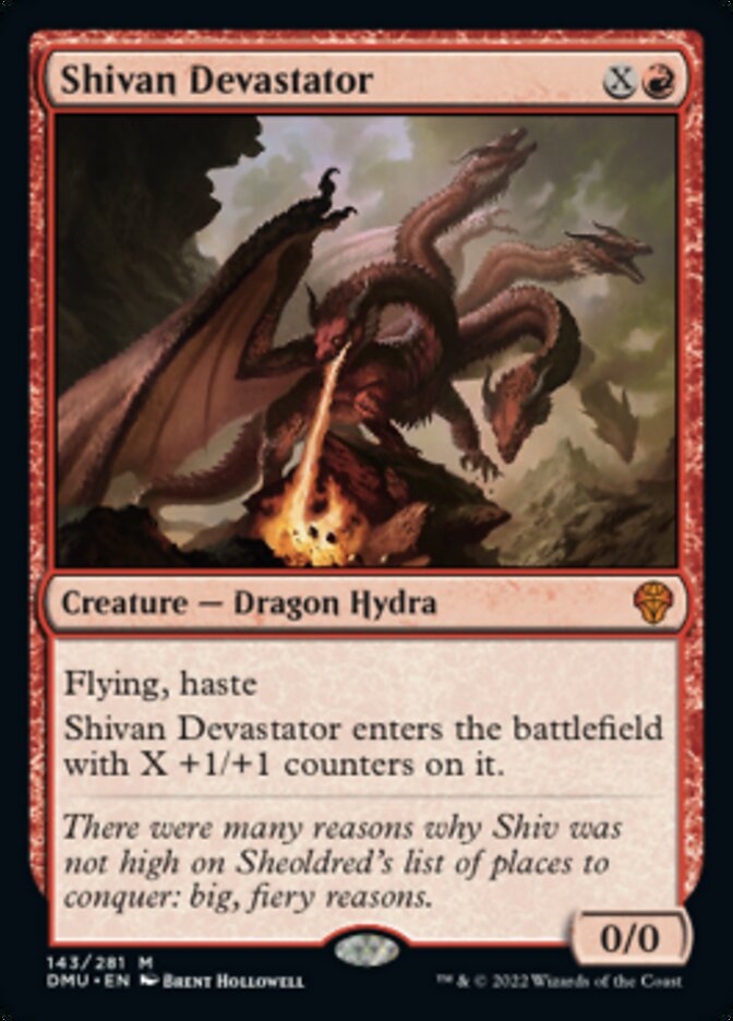 Shivan Devastator [Dominaria United] | Shuffle n Cut Hobbies & Games