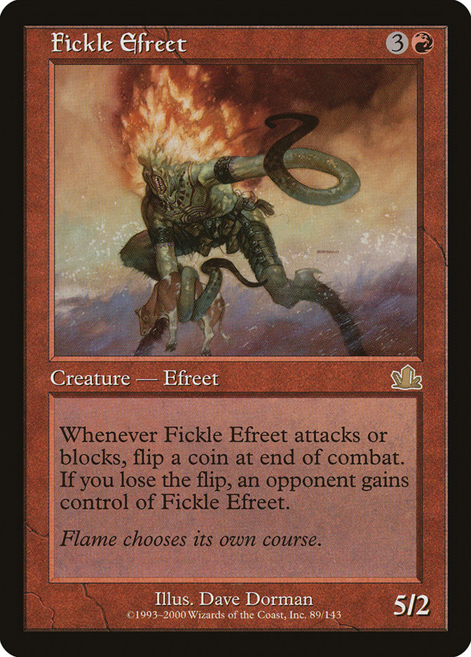 Fickle Efreet [Prophecy] | Shuffle n Cut Hobbies & Games