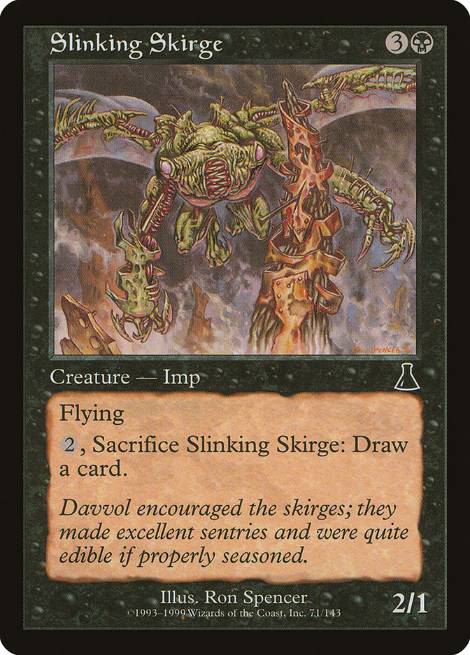 Slinking Skirge [Urza's Destiny] | Shuffle n Cut Hobbies & Games