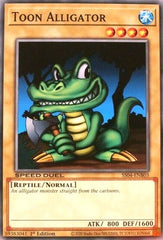 Toon Alligator [SS04-ENB03] Common | Shuffle n Cut Hobbies & Games