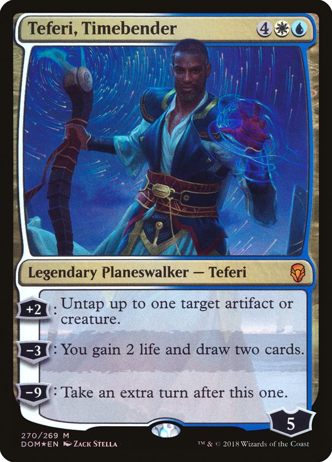 Teferi, Timebender [Dominaria] | Shuffle n Cut Hobbies & Games