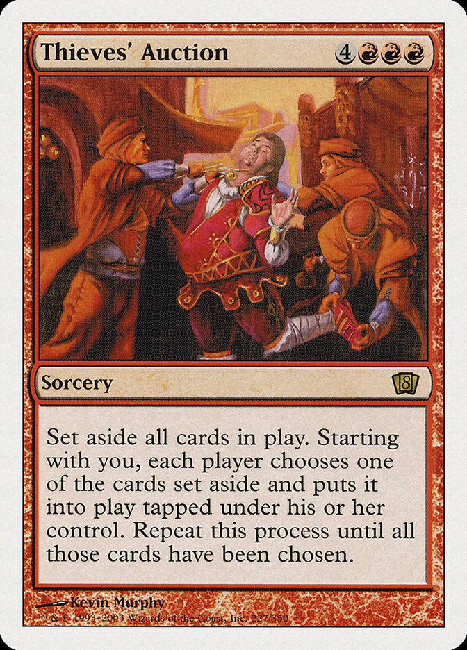 Thieves' Auction [Eighth Edition] | Shuffle n Cut Hobbies & Games