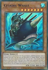 Citadel Whale (Blue) [LDS1-EN027] Ultra Rare | Shuffle n Cut Hobbies & Games