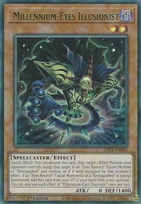 Millennium-Eyes Illusionist (Green) [LDS1-EN045] Ultra Rare | Shuffle n Cut Hobbies & Games
