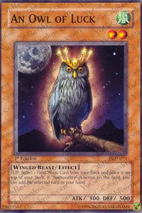 An Owl of Luck [PGD-073] Common | Shuffle n Cut Hobbies & Games