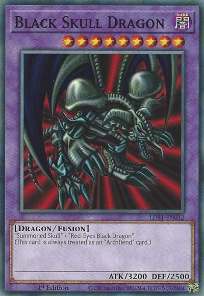 Black Skull Dragon [LDS1-EN012] Common | Shuffle n Cut Hobbies & Games