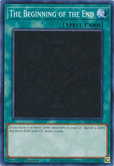 The Beginning of the End [SDSA-EN028] Common | Shuffle n Cut Hobbies & Games