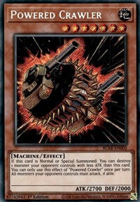 Powered Crawler [BLAR-EN002] Secret Rare | Shuffle n Cut Hobbies & Games