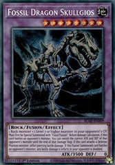 Fossil Dragon Skullgios [BLAR-EN009] Secret Rare | Shuffle n Cut Hobbies & Games