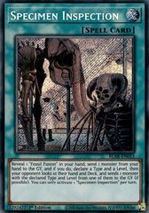 Specimen Inspection [BLAR-EN013] Secret Rare | Shuffle n Cut Hobbies & Games