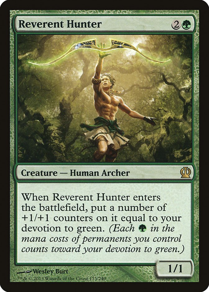 Reverent Hunter [Theros] | Shuffle n Cut Hobbies & Games