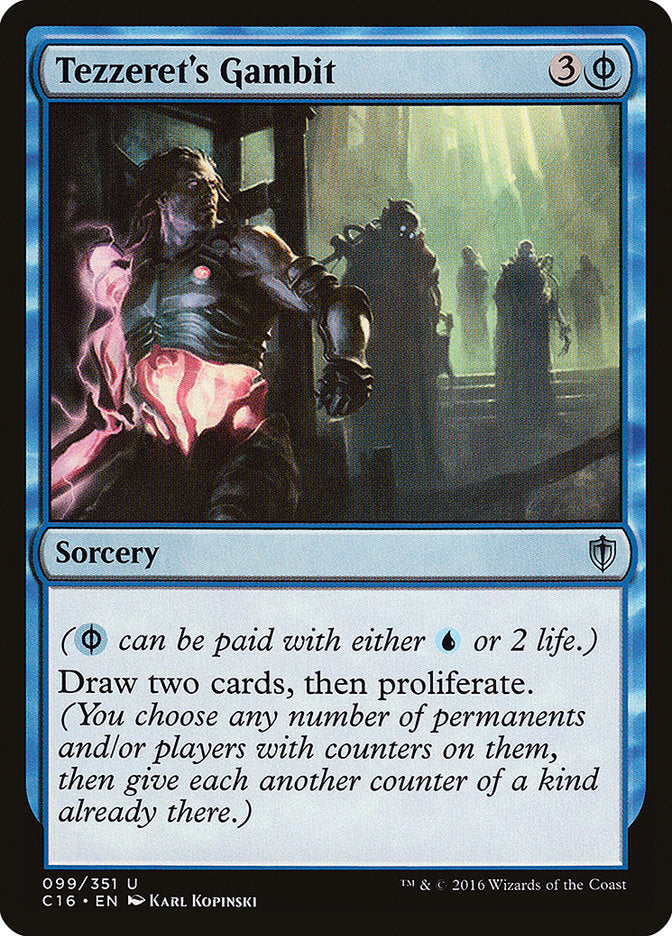 Tezzeret's Gambit [Commander 2016] | Shuffle n Cut Hobbies & Games
