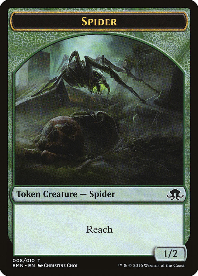 Spider Token [Eldritch Moon Tokens] | Shuffle n Cut Hobbies & Games