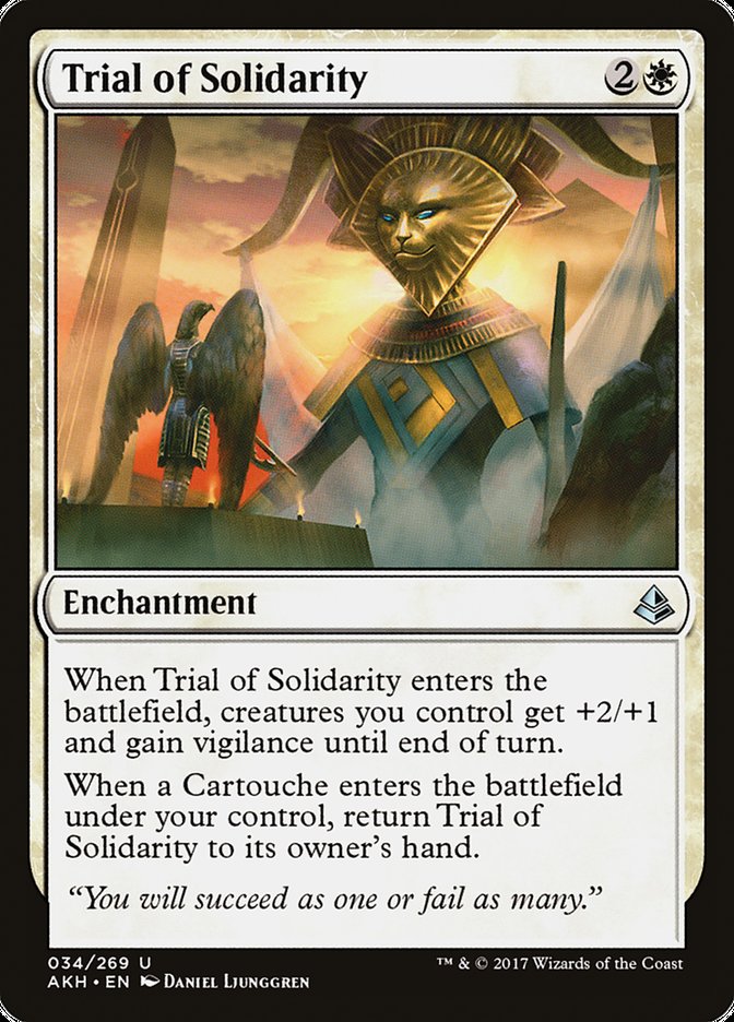 Trial of Solidarity [Amonkhet] | Shuffle n Cut Hobbies & Games