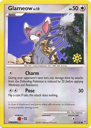 Glameow (83/130) [Countdown Calendar Promos] | Shuffle n Cut Hobbies & Games