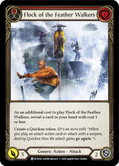 Flock of the Feather Walkers (Red) [U-WTR182] (Welcome to Rathe Unlimited)  Unlimited Rainbow Foil | Shuffle n Cut Hobbies & Games