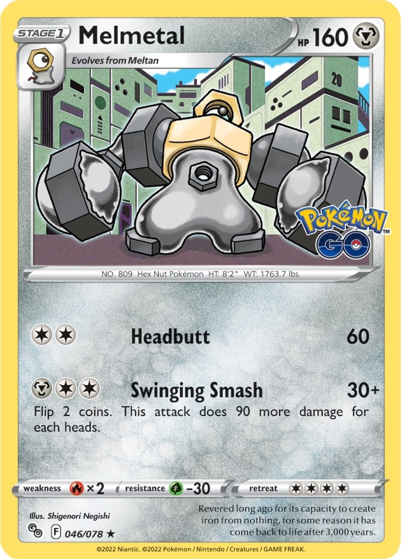 Melmetal (046/078) [Pokémon GO] | Shuffle n Cut Hobbies & Games