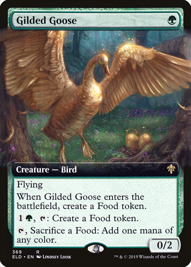Gilded Goose (Extended Art) [Throne of Eldraine] | Shuffle n Cut Hobbies & Games