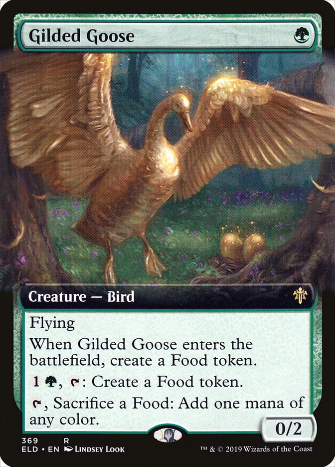 Gilded Goose (Extended Art) [Throne of Eldraine] | Shuffle n Cut Hobbies & Games