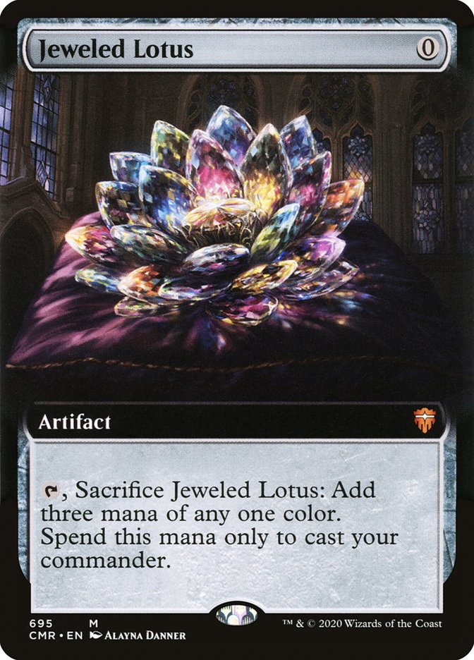 Jeweled Lotus (Extended Art) [Commander Legends] | Shuffle n Cut Hobbies & Games