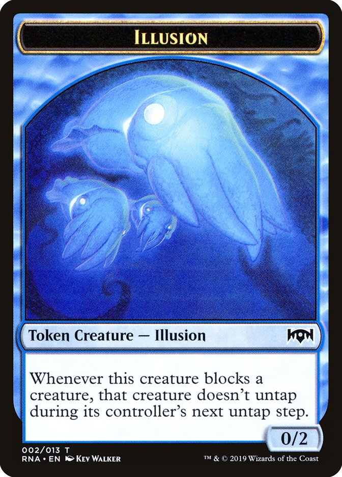 Illusion Token [Ravnica Allegiance Tokens] | Shuffle n Cut Hobbies & Games