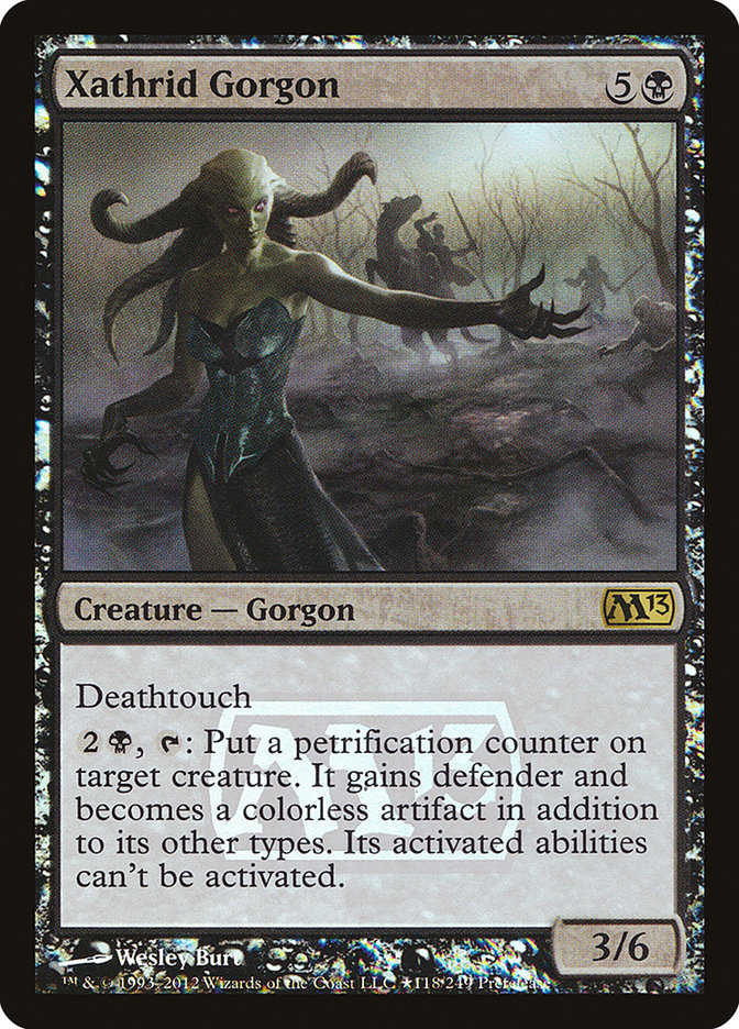 Xathrid Gorgon [Magic 2013 Prerelease Promos] | Shuffle n Cut Hobbies & Games