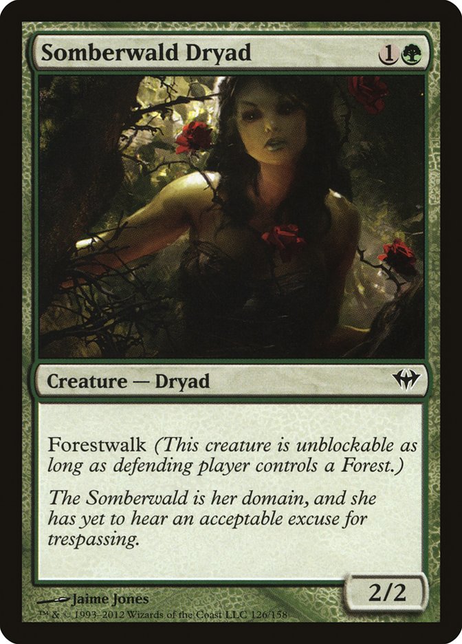 Somberwald Dryad [Dark Ascension] | Shuffle n Cut Hobbies & Games