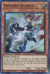 Valkyrie Sechste [MP20-EN043] Ultra Rare | Shuffle n Cut Hobbies & Games