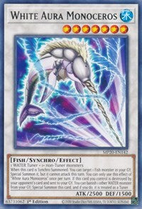 White Aura Monoceros [MP20-EN142] Rare | Shuffle n Cut Hobbies & Games