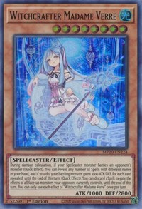 Witchcrafter Madame Verre [MP20-EN224] Super Rare | Shuffle n Cut Hobbies & Games