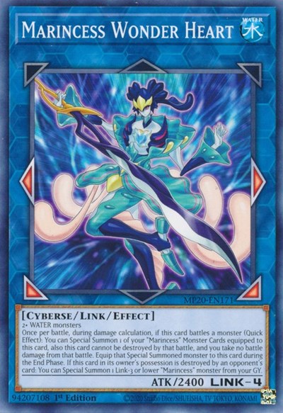 Marincess Wonder Heart [MP20-EN171] Common | Shuffle n Cut Hobbies & Games