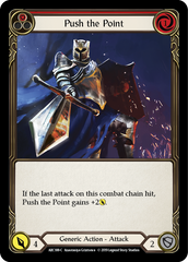 Push the Point (Red) [ARC188-C] 1st Edition Rainbow Foil | Shuffle n Cut Hobbies & Games