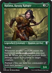 Halana, Kessig Ranger (Foil Etched) [Commander Legends] | Shuffle n Cut Hobbies & Games