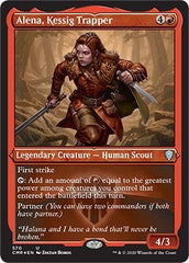 Alena, Kessig Trapper (Foil Etched) [Commander Legends] | Shuffle n Cut Hobbies & Games