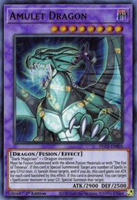 Amulet Dragon [DLCS-EN005] Ultra Rare | Shuffle n Cut Hobbies & Games