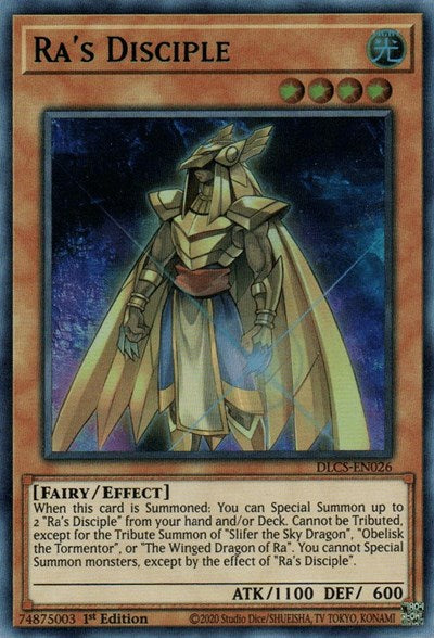 Ra's Disciple [DLCS-EN026] Ultra Rare | Shuffle n Cut Hobbies & Games