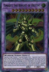 Timaeus the Knight of Destiny [DLCS-EN054] Ultra Rare | Shuffle n Cut Hobbies & Games