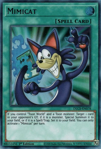 Mimicat [DLCS-EN078] Ultra Rare | Shuffle n Cut Hobbies & Games