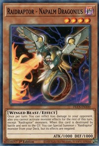Raidraptor - Napalm Dragonius [DLCS-EN100] Common | Shuffle n Cut Hobbies & Games
