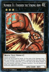Number 51: Finisher the Strong Arm [DLCS-EN120] Common | Shuffle n Cut Hobbies & Games