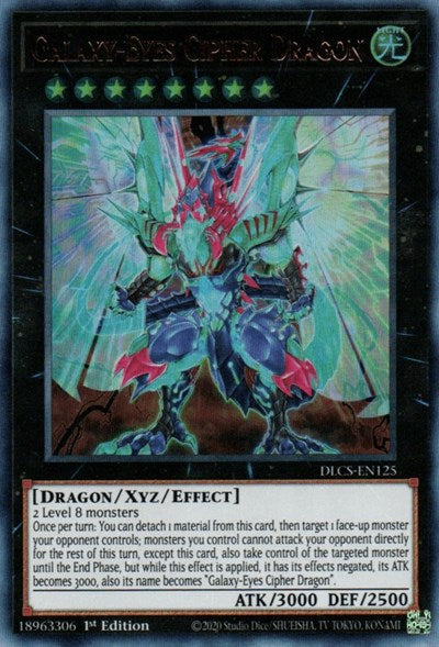 Galaxy-Eyes Cipher Dragon [DLCS-EN125] Ultra Rare | Shuffle n Cut Hobbies & Games