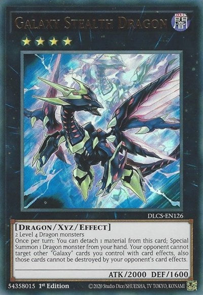 Galaxy Stealth Dragon [DLCS-EN126] Ultra Rare | Shuffle n Cut Hobbies & Games