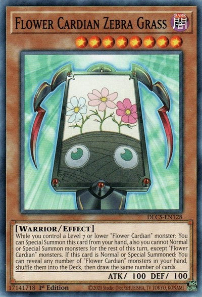 Flower Cardian Zebra Grass [DLCS-EN128] Common | Shuffle n Cut Hobbies & Games
