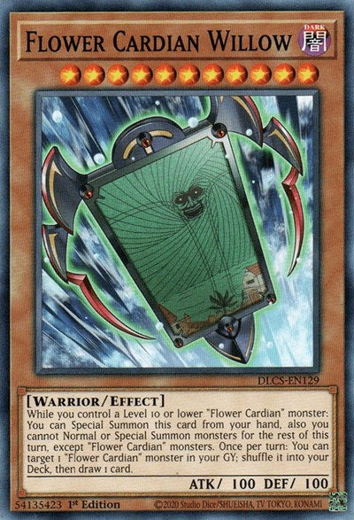 Flower Cardian Willow [DLCS-EN129] Common | Shuffle n Cut Hobbies & Games
