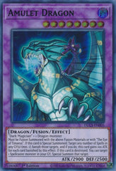 Amulet Dragon (Green) [DLCS-EN005] Ultra Rare | Shuffle n Cut Hobbies & Games