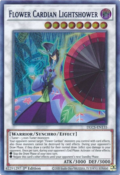 Flower Cardian Lightshower (Blue) [DLCS-EN135] Ultra Rare | Shuffle n Cut Hobbies & Games