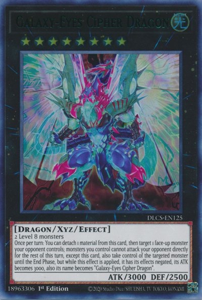 Galaxy-Eyes Cipher Dragon (Green) [DLCS-EN125] Ultra Rare | Shuffle n Cut Hobbies & Games