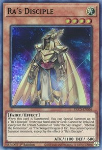 Ra's Disciple (Green) [DLCS-EN026] Ultra Rare | Shuffle n Cut Hobbies & Games