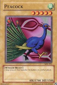 Peacock [MRL-011] Common | Shuffle n Cut Hobbies & Games
