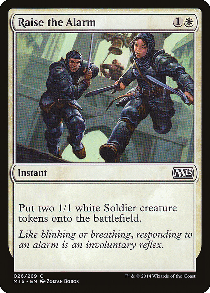 Raise the Alarm [Magic 2015] | Shuffle n Cut Hobbies & Games